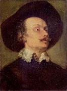 Anthony Van Dyck Bildnis des Schlachtenmalers Pieter Snayers oil on canvas